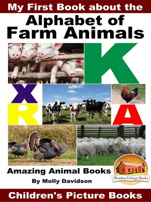 cover image of My First Book about the Alphabet of Farm Animals